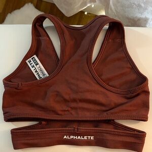 Alphalete Women's Deep burgundy Sports Bra
